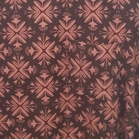 LuLaRoe Women's Carly High Low Brown Print Short Sleeve T-shirt Dress Size Small - Picture 4 of 6